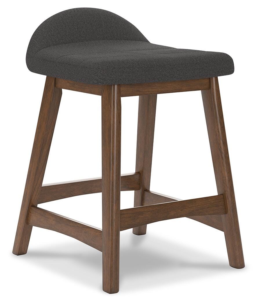 Lyncott Bar Stools (Set of 2) - D615-224X2 - product view or room setting; set of 2; individual included-item views (supplier image 16)