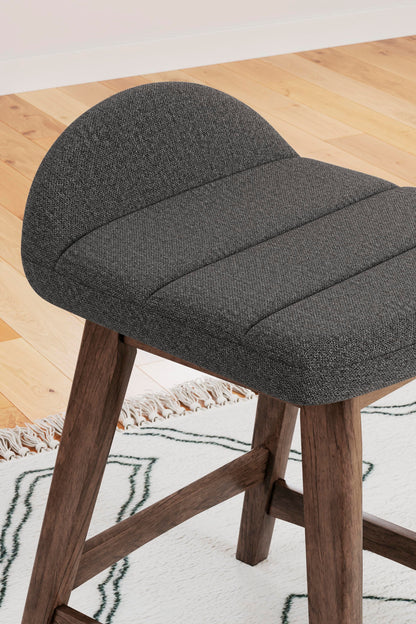 Lyncott Bar Stools (Set of 2) - D615-224X2 - finish or detail (supplier image 23)