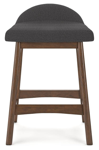 Lyncott Bar Stools (Set of 2) - D615-224X2 - product view or room setting; set of 2; individual included-item views (supplier image 20)