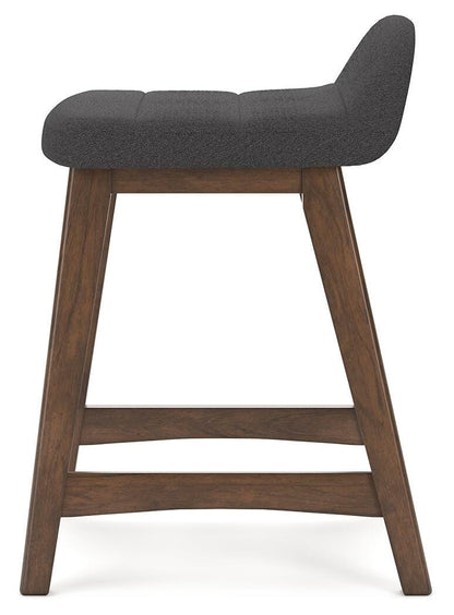 Lyncott Bar Stools (Set of 2) - D615-224X2 - product view or room setting; set of 2; individual included-item views (supplier image 21)