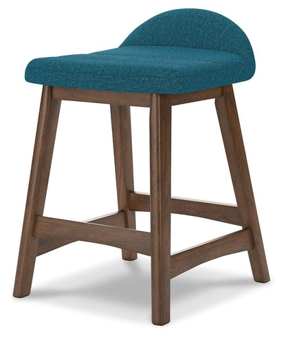 Lyncott Bar Stools (Set of 2) - D615-324X2 - product view or room setting; set of 2; individual included-item views (supplier image 4)