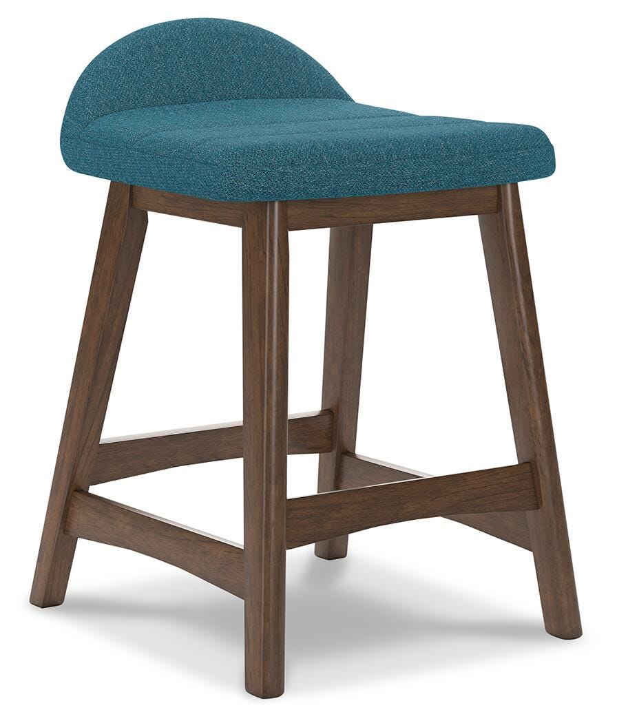 Lyncott Bar Stools (Set of 2) - D615-324X2 - product view or room setting; set of 2; individual included-item views (supplier image 2)