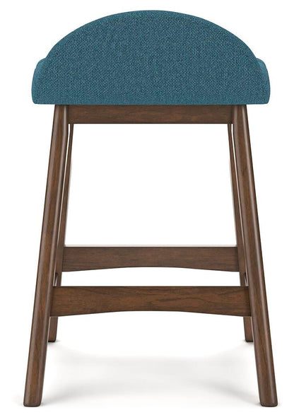 Lyncott Bar Stools (Set of 2) - D615-324X2 - product view or room setting; set of 2; individual included-item views (supplier image 5)