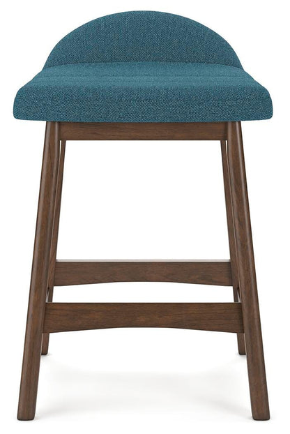 Lyncott Bar Stools (Set of 2) - D615-324X2 - product view or room setting; set of 2; individual included-item views (supplier image 6)