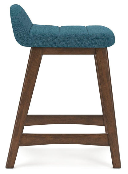 Lyncott Bar Stools (Set of 2) - D615-324X2 - product view or room setting; set of 2; individual included-item views (supplier image 8)