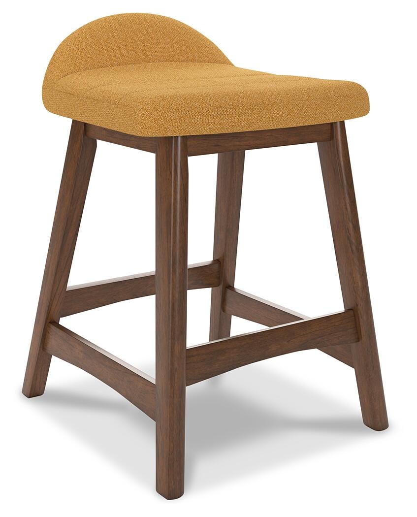 Lyncott Bar Stools (Set of 2) - D615-424X2 - product view or room setting; set of 2; individual included-item views (supplier image 28)