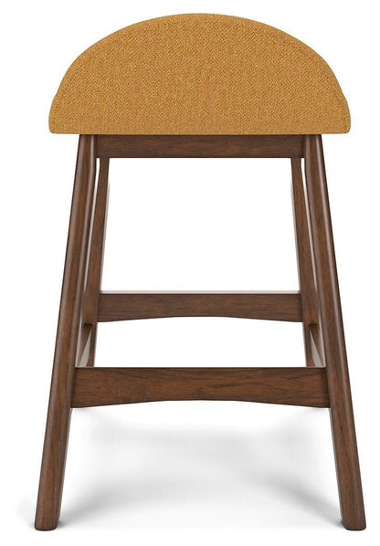 Lyncott Bar Stools (Set of 2) - D615-424X2 - product view or room setting; set of 2; individual included-item views (supplier image 31)