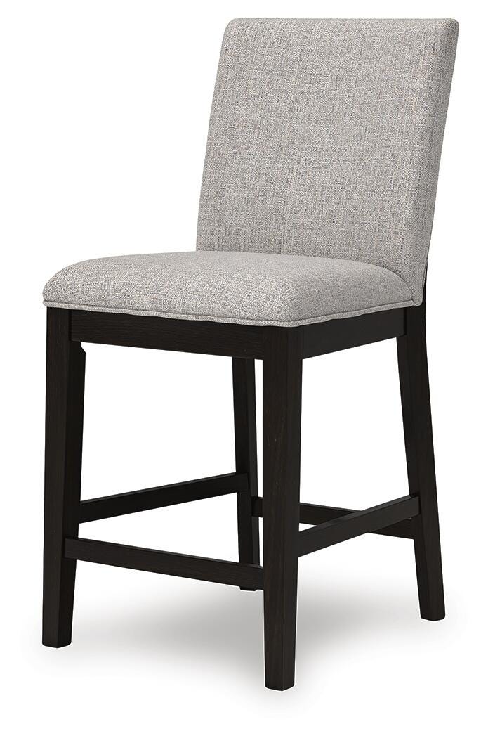 Neymorton Bar Stools (Set of 2) - D618-124X2 - product view or room setting; set of 2; individual included-item views (supplier image 9)
