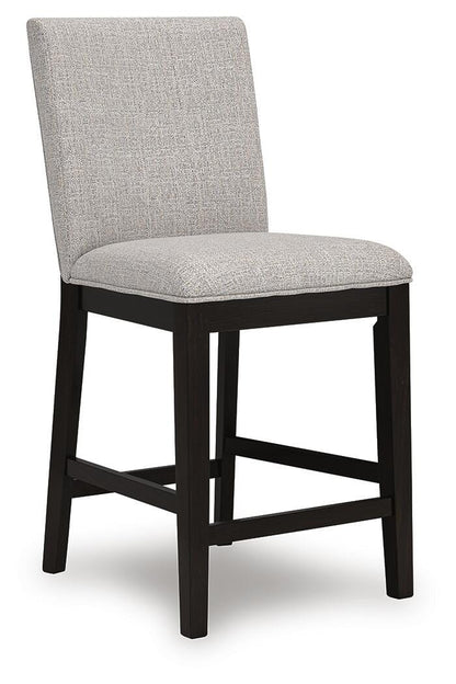Neymorton Bar Stools (Set of 2) - D618-124X2 - product view or room setting; set of 2; individual included-item views (supplier image 4)