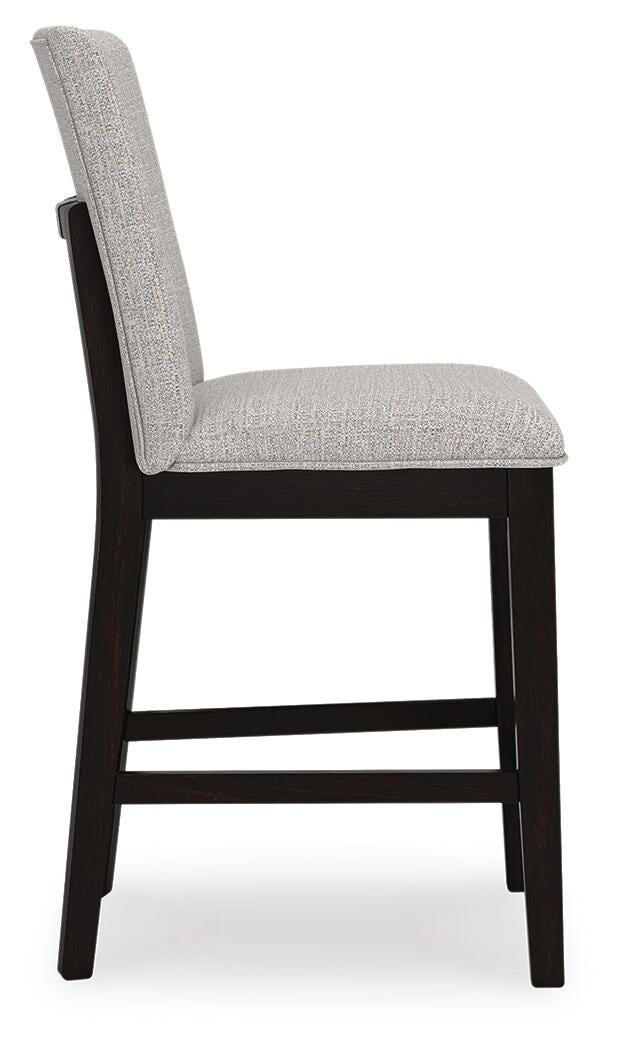 Neymorton Bar Stools (Set of 2) - D618-124X2 - product view or room setting; set of 2; individual included-item views (supplier image 5)