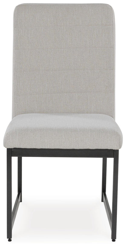 Tomtyn Dining Chairs (Set of 2) - D622-01X2 - product view or room setting; set of 2; individual included-item views (supplier image 5)