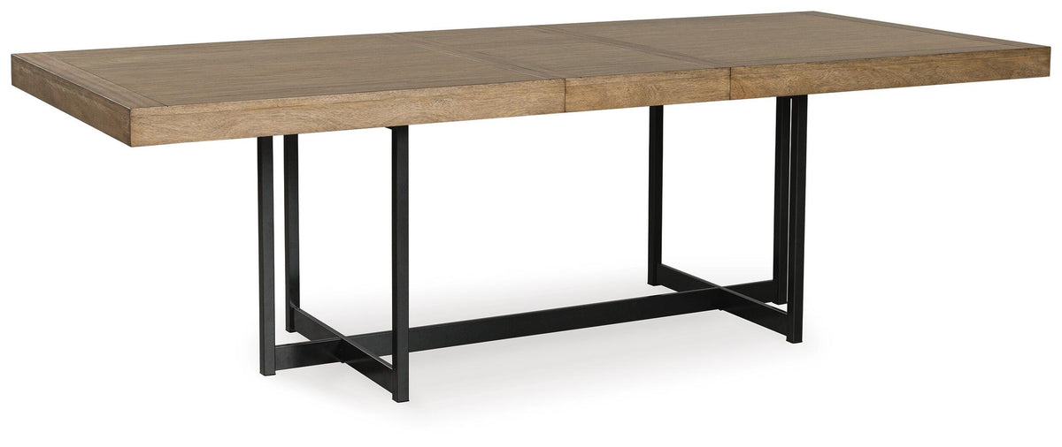 Tomtyn Dining Extension Table - D622-35 - product view or room setting; only dining table included (supplier image 1)