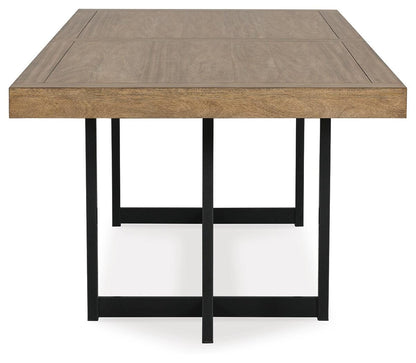 Tomtyn Dining Extension Table - D622-35 - product view or room setting; only dining table included (supplier image 6)