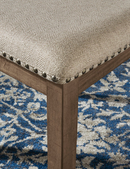 Moriville Dining Chairs (Set of 2) - D631-01X2 - finish or detail (supplier image 7)