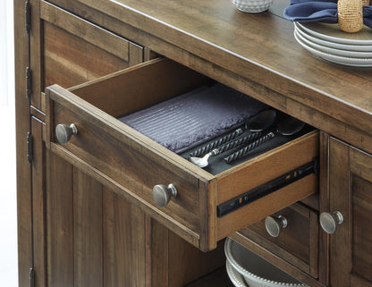Moriville Dining Server - D631-60 - finish or detail (supplier image 6)