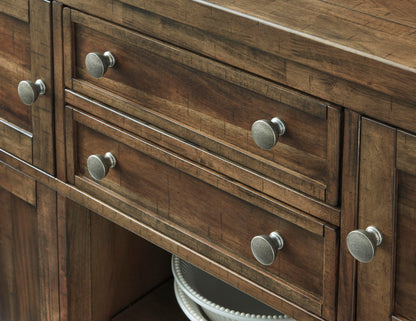 Moriville Dining Server - D631-60 - finish or detail (supplier image 7)