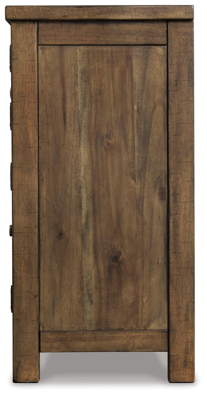 Moriville Dining Server - D631-60 - product view or room setting; only dining room storage included (supplier image 4)