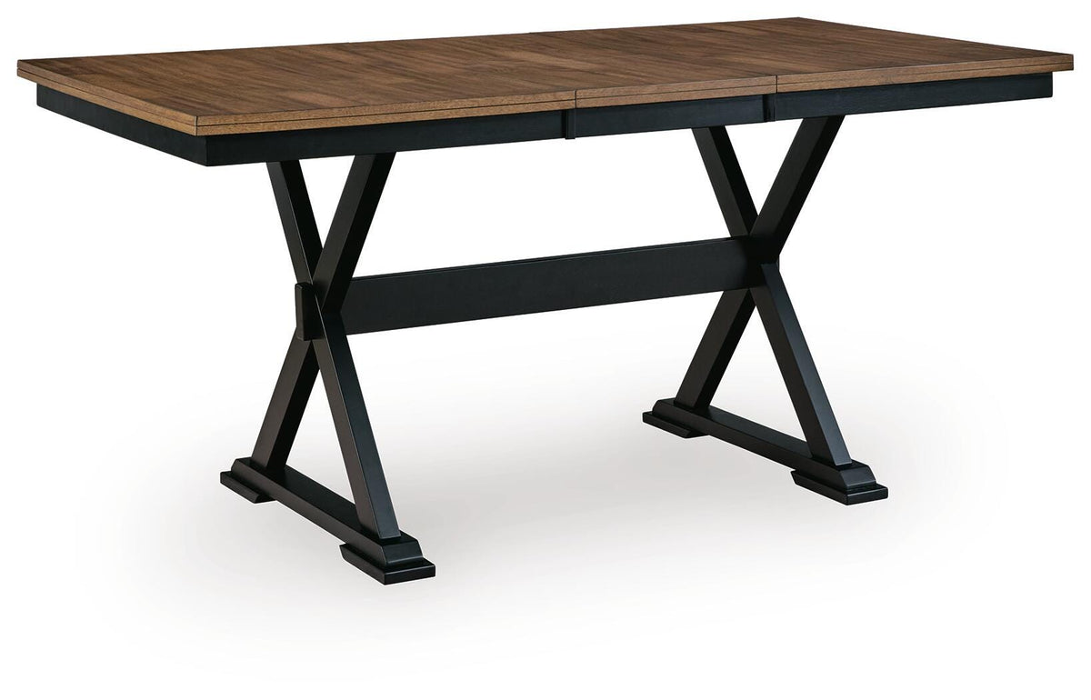Wildenauer Dining Room Sets - D634D9 - product view or room setting; complete kit and included component views (supplier image 55)