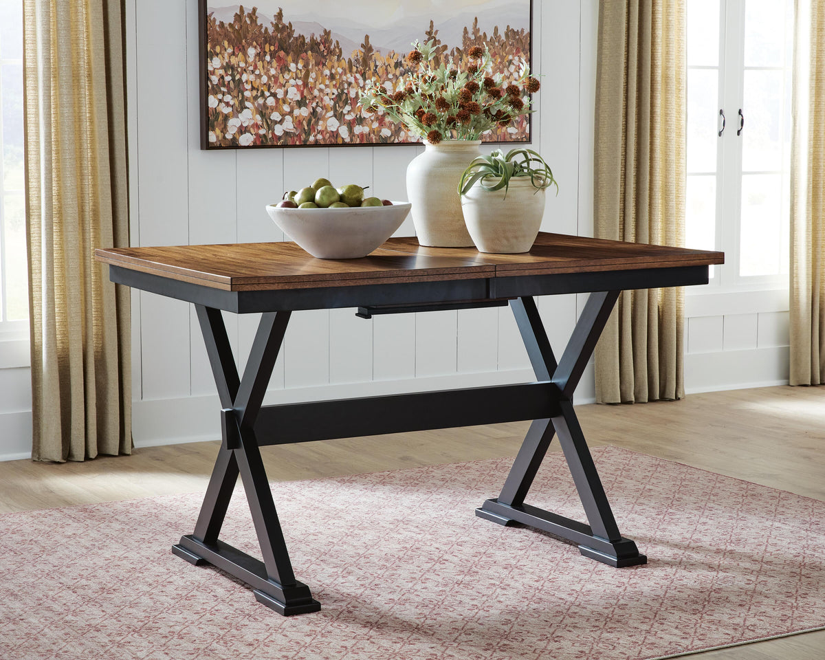 Wildenauer Dining Room Sets - D634D9 - product view or room setting; complete kit and included component views (supplier image 66)