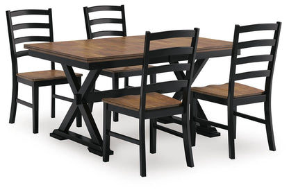 Wildenauer Dining Room Sets - D634D1 - product view or room setting; complete kit and included component views (supplier image 30)