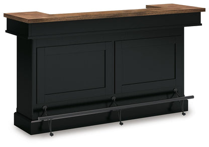 Wildenauer 78" Bar - D634-65 - product view or room setting; only bar included (supplier image 1)
