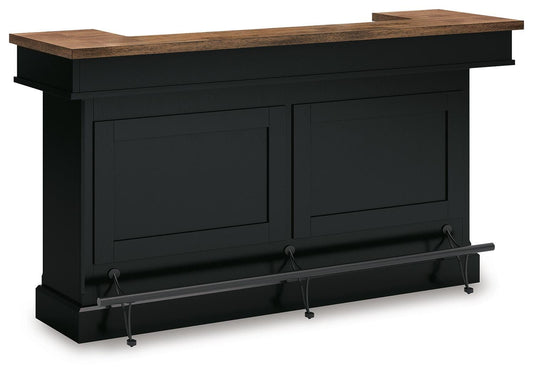 Wildenauer 78" Bar - D634-65 - product view or room setting; only bar included (supplier image 1)