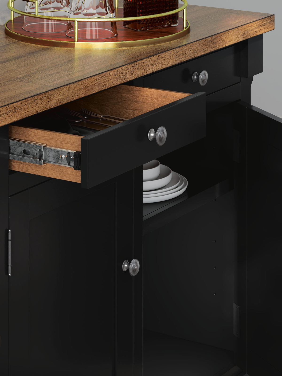 Wildenauer Dining Buffet - D634-80 - finish or detail (supplier image 7)