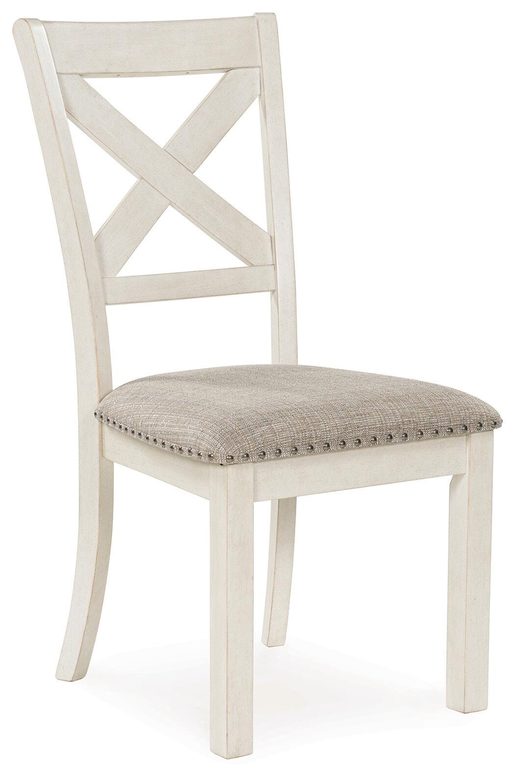 Robbinsdale Dining Chairs (Set of 2) - D642-01X2 - product view or room setting; set of 2; individual included-item views (supplier image 3)