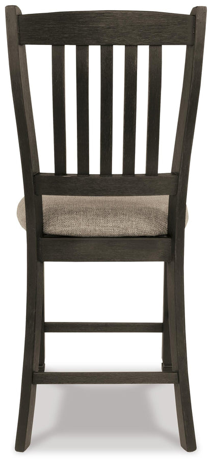 Tyler Creek Bar Stools (Set of 2) - D736-124X2 - product view or room setting; set of 2; individual included-item views (supplier image 7)