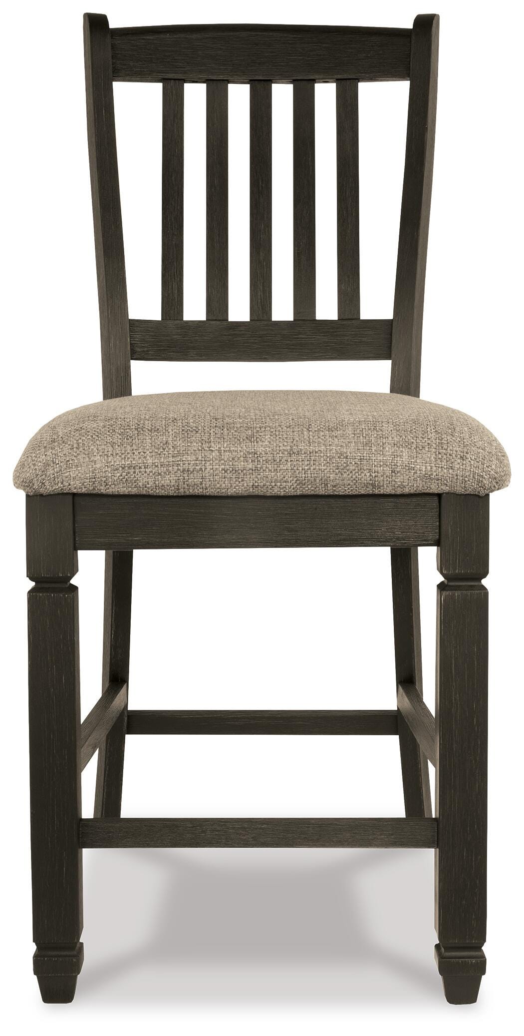 Tyler Creek Bar Stools (Set of 2) - D736-124X2 - product view or room setting; set of 2; individual included-item views (supplier image 4)