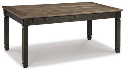 Tyler Creek Dining Table - D736-25 - product view or room setting; only dining table included (supplier image 1)