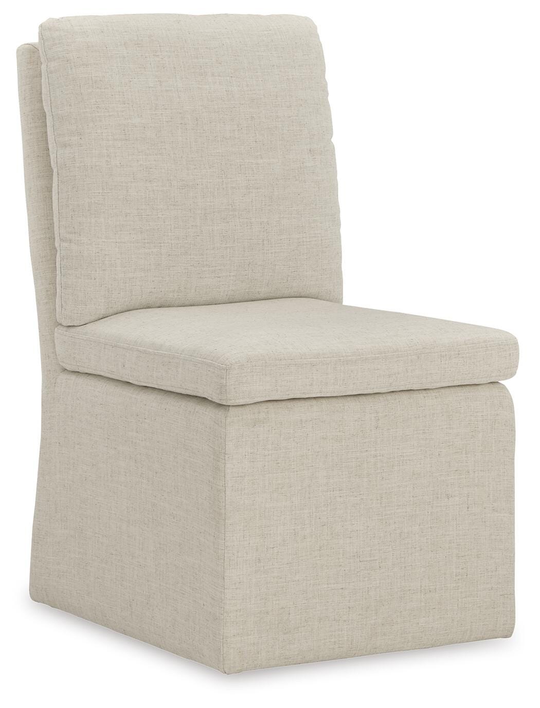 Krystanza Dining Chairs (Set of 2) - D766-02X2 - product view or room setting; set of 2; individual included-item views (supplier image 3)
