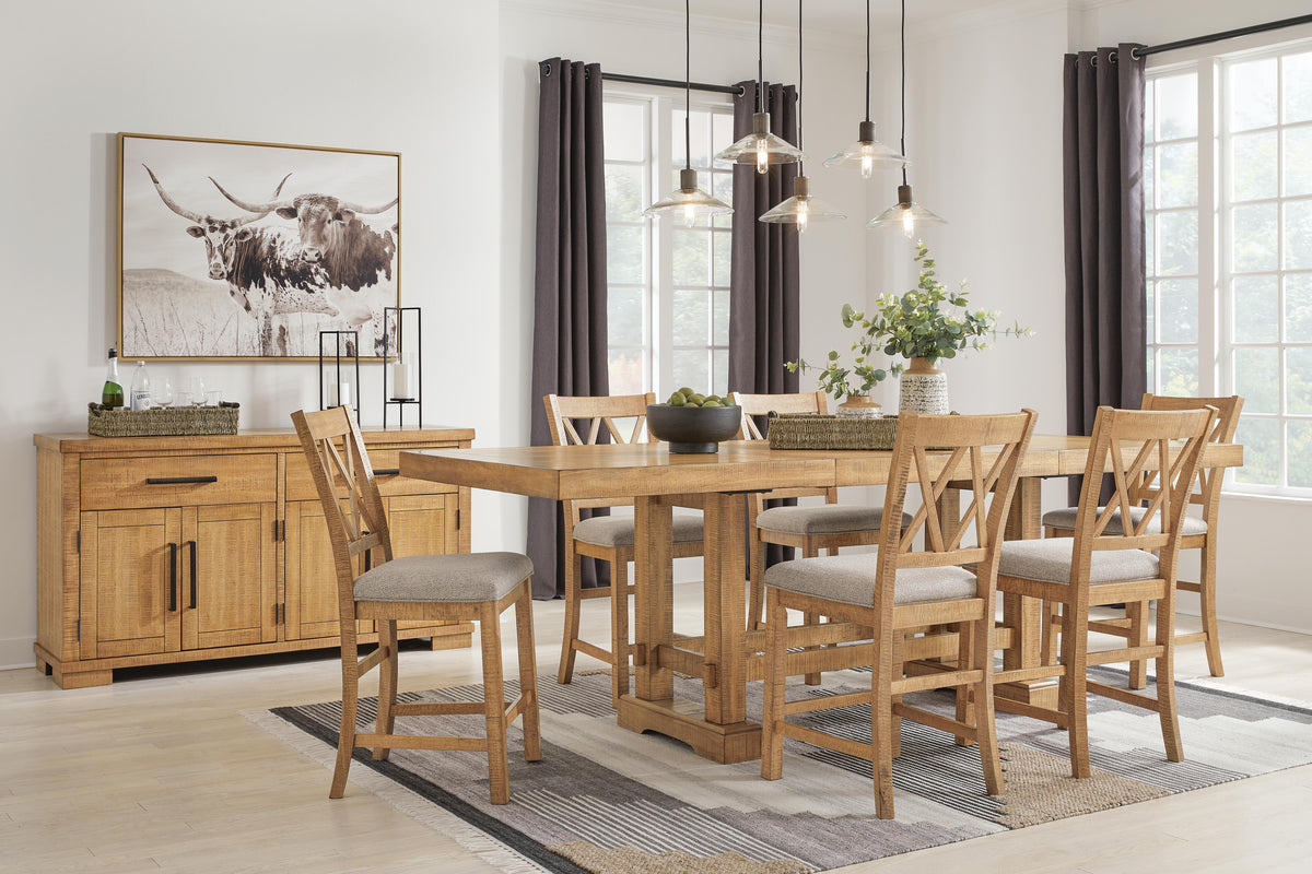 Havonplane Dining Server - D773-60 - product view or room setting; only dining room storage included (supplier image 12)