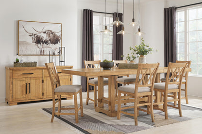 Havonplane Dining Server - D773-60 - product view or room setting; only dining room storage included (supplier image 12)