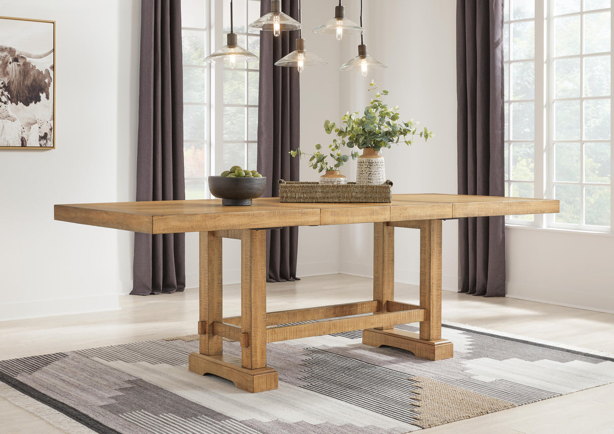Havonplane Counter Height Dining Extension Table - D773-32 - product view or room setting; only counter height table included (supplier image 2)