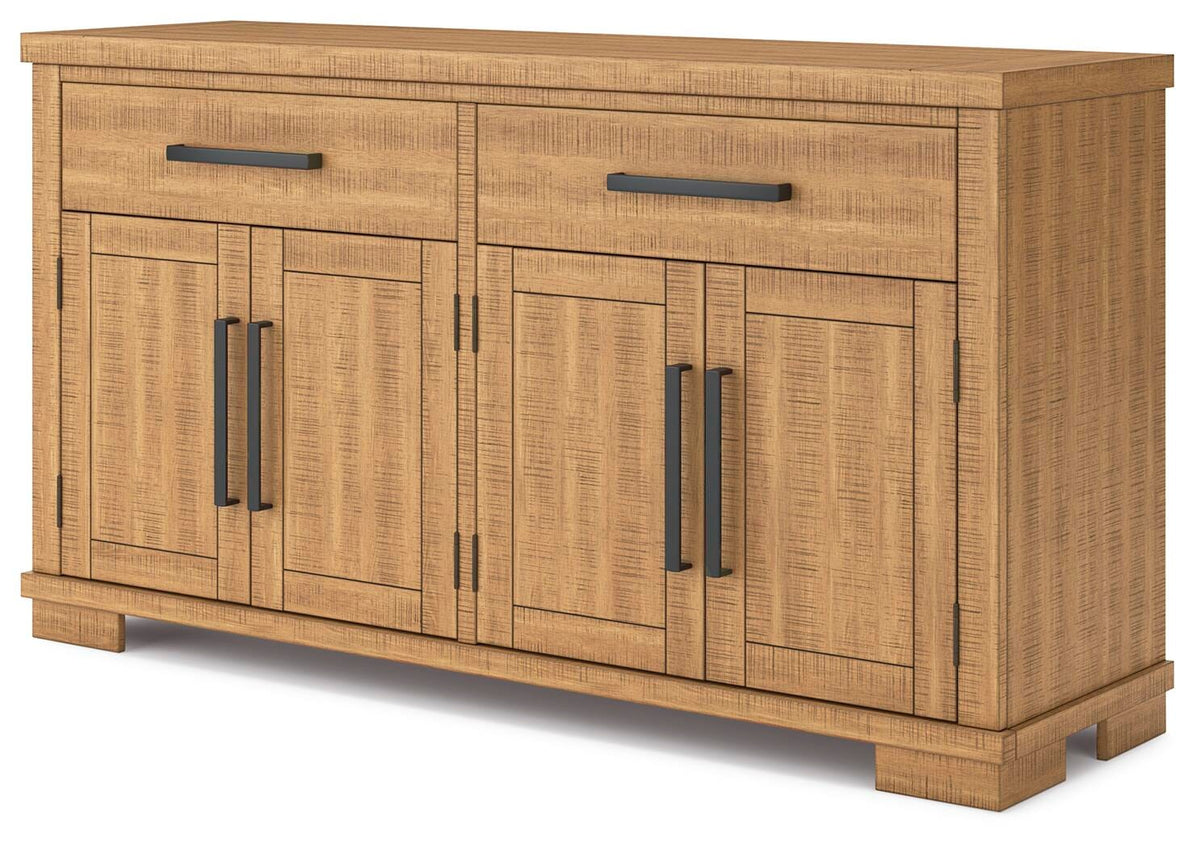 Havonplane Dining Server - D773-60 - product view or room setting; only dining room storage included (supplier image 3)