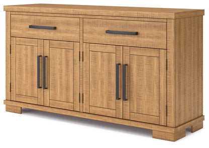 Havonplane Dining Server - D773-60 - product view or room setting; only dining room storage included (supplier image 3)