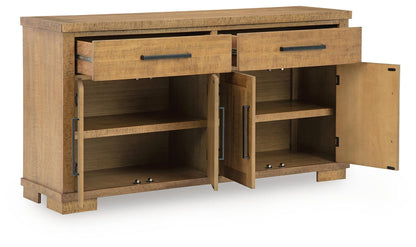 Havonplane Dining Server - D773-60 - product view or room setting; only dining room storage included (supplier image 4)