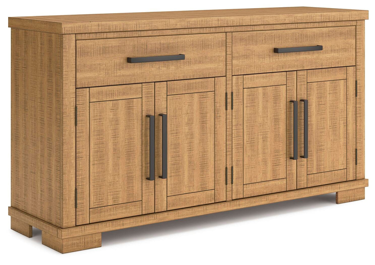 Havonplane Dining Server - D773-60 - product view or room setting; only dining room storage included (supplier image 1)