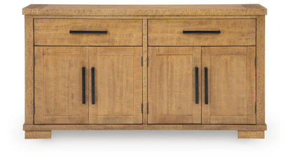 Havonplane Dining Server - D773-60 - product view or room setting; only dining room storage included (supplier image 5)