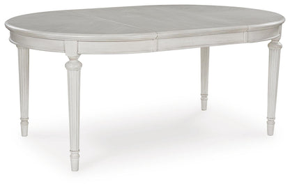 Montelaine Dining Extension Table - D795-35 - product view or room setting; only dining table included (supplier image 1)