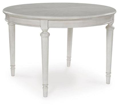 Montelaine Dining Extension Table - D795-35 - product view or room setting; only dining table included (supplier image 3)