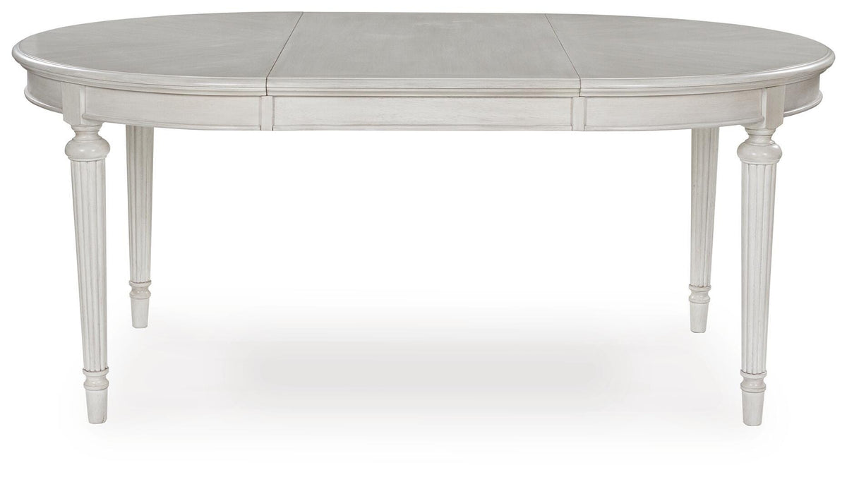 Montelaine Dining Extension Table - D795-35 - product view or room setting; only dining table included (supplier image 4)