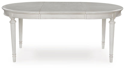 Montelaine Dining Extension Table - D795-35 - product view or room setting; only dining table included (supplier image 4)