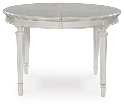 Montelaine Dining Extension Table - D795-35 - product view or room setting; only dining table included (supplier image 5)