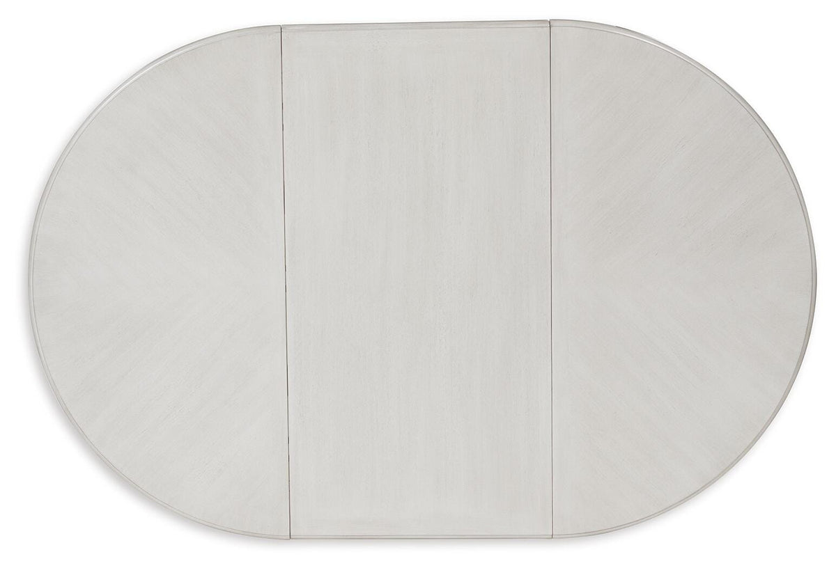 Montelaine Dining Extension Table - D795-35 - product view or room setting; only dining table included (supplier image 7)