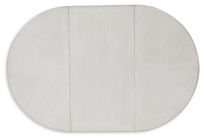 Montelaine Dining Extension Table - D795-35 - product view or room setting; only dining table included (supplier image 7)