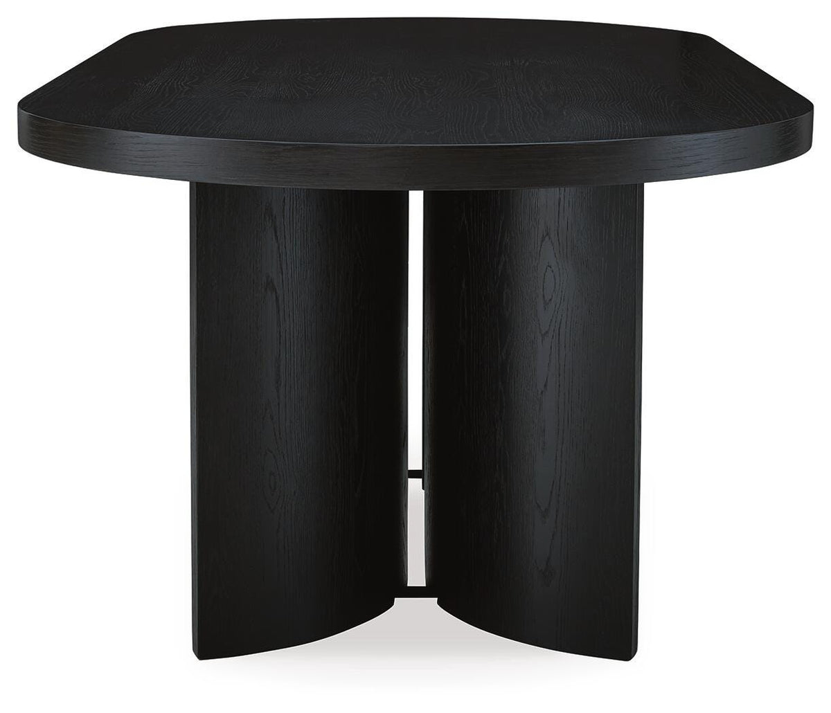 Rowanbeck Dining Table - D821-25 - product view or room setting; only dining table included (supplier image 4)
