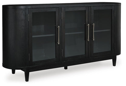 Rowanbeck Dining Server - D821-60 - product view or room setting; only dining room storage included (supplier image 1)
