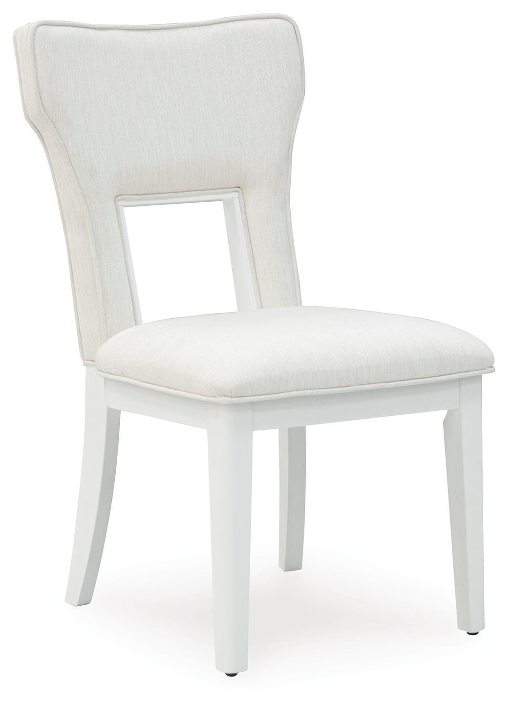 Chalanna Dining Chairs (Set of 2) - D822-01X2 - product view or room setting; set of 2; individual included-item views (supplier image 3)
